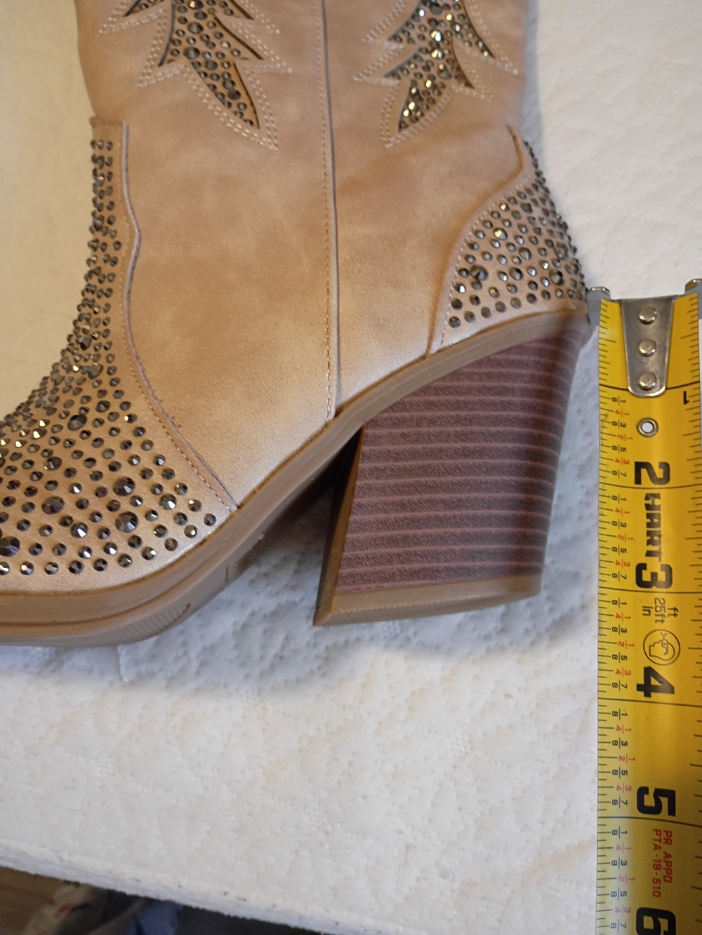 Women's Rhinestone Western Boot✨ - Picture 2 of 10